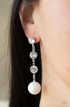 Load image into Gallery viewer, Paparazzi Earring ~ Yacht Scene - White
